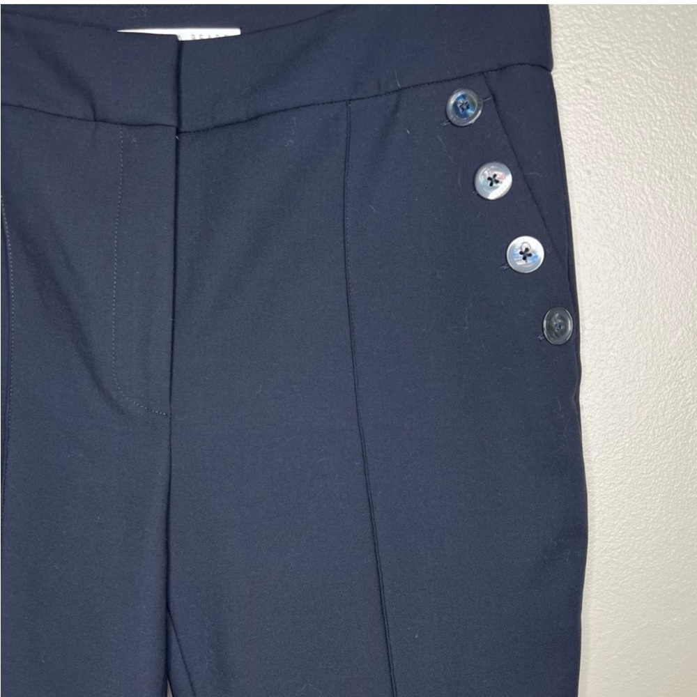 Veronica Beard Friedman navy pants cropped from Tuckernuck - Picture 4 of 7